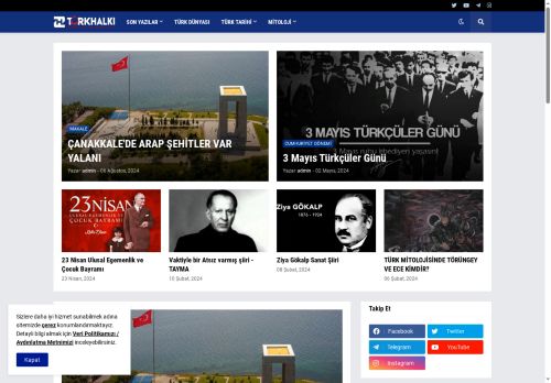 Türk Halkının Sesi - Türkhalkı.Com