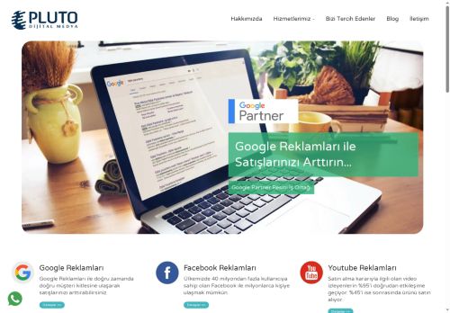 Pluto Medya | Google Partner Reklam Ajansı | Google Ads Ajansı