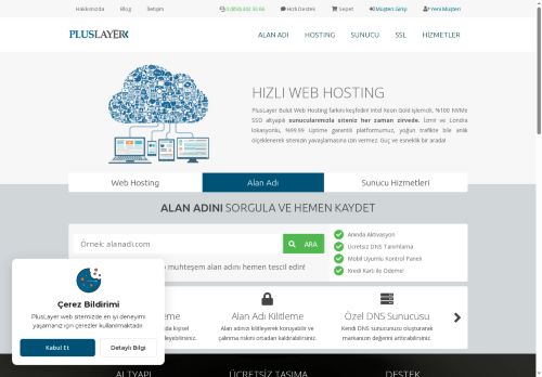 Hızlı Web Hosting ve Sunucu Firması | PlusLayer