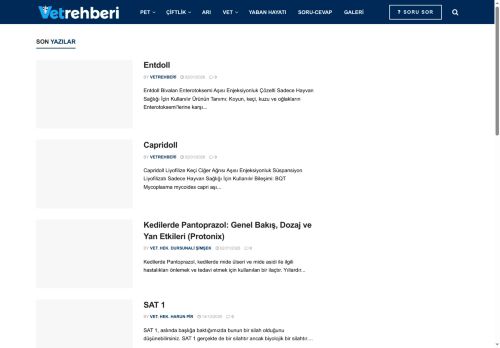 VetRehberi - Veteriner Dünyası