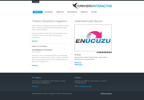 Turkhero Interactive - Web Tasarım, Programlama