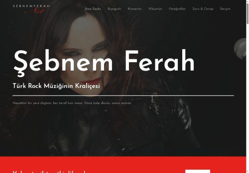 Şebnem Ferah'a Dair Her Şey…