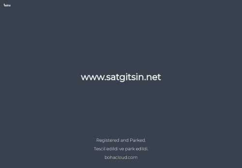 BohaCloud Parking Page