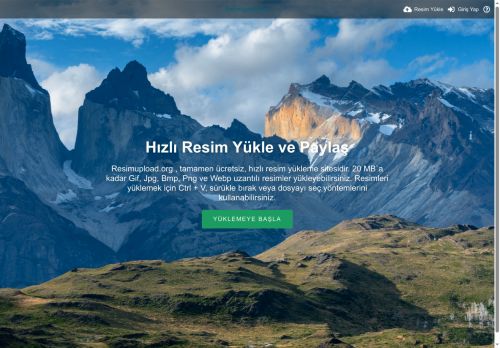 ResimUpload.org - Hızlı Resim Yükle