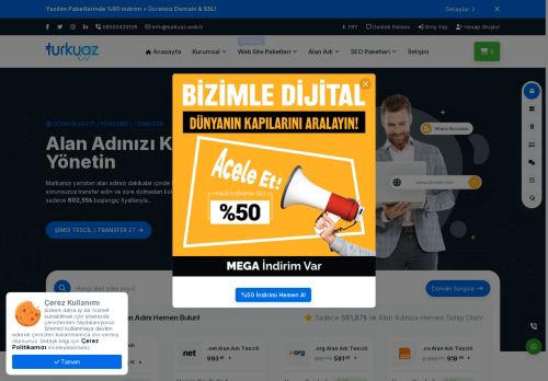 Turkuaz Yazılım Ajansı | Profesyonel Web Tasarım, Yazılım ve Dijital Çözümler