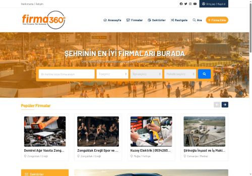 Firma360.tr | Türkiye’nin 360° İş Dünyası ve Reklam Platformu