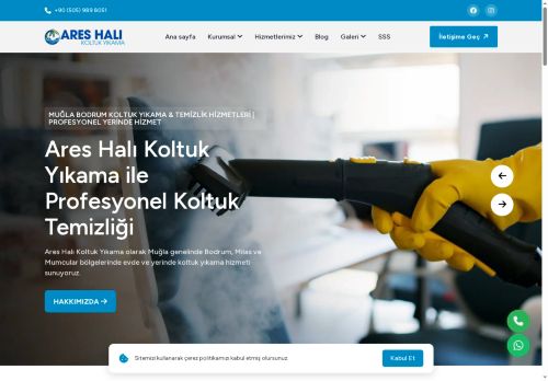 Muğla Bodrum Koltuk Yıkama & Temizlik Hizmetleri | Profesyonel Yerinde Hizmet