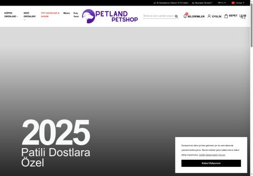 Petland Petshop | Evcil Hayvan Mamaları & Aksesuarları