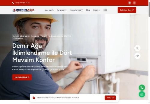 Demir Ağa İklimlendirme | Denizli Klima & Kombi Servisi ve Bakımı