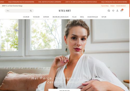 Stelart | Özel Tasarım El Yapımı Gümüş ve Altın Kaplama Takılar