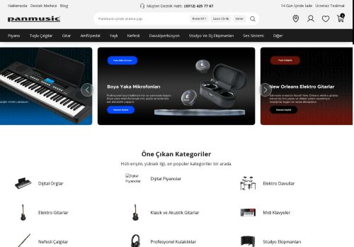 PanMusic | Müzik Enstrümanları, DJ & Stüdyo Ekipmanları