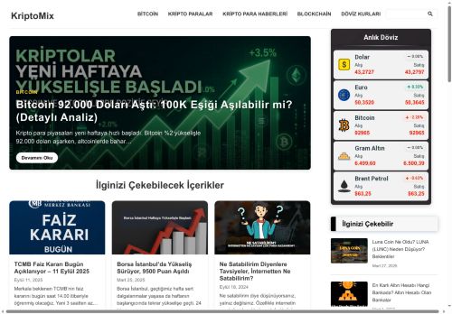 Borsa, Forex, Ekonomi, Kripto Para Haberleri - Kriptomix