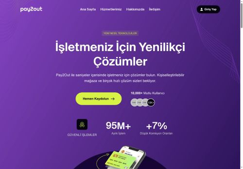Ödeme Çözümleri – Pay2Out