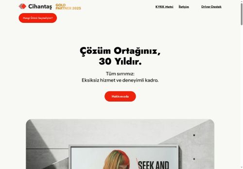 CANON Yetkili Bölge Bayii - Cihantaş Büro Donanımları