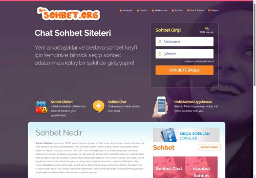 Chat siteleri, sohbet siteleri, Chatsiteleri.NET