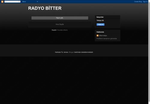 RADYO BİTTER