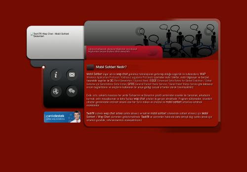TechTR Wap Chat Mobil Sohbet Sistemleri Önizlemesi