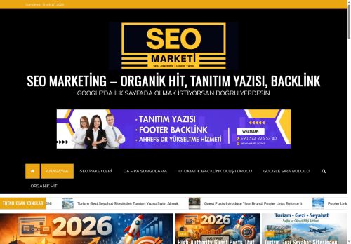 Google'da İlk Sayfada Olmak İstiyorsan Doğru Yerdesin - SEO Marketing - Organik Hit, Tanıtım Yazısı, Backlink