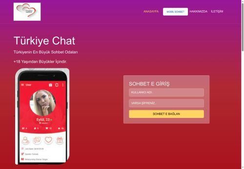 Turkeysohbet.Com - Turkey Sohbet Trsohbet Odaları Mobil Sohpet Önizlemesi