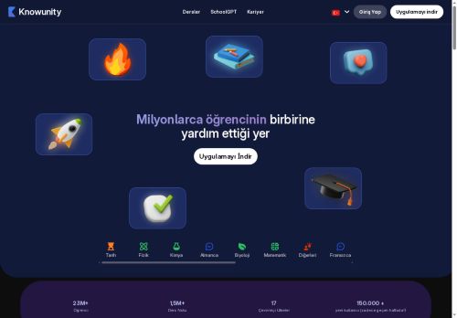Knowunity - #1 Yapay Zeka Öğrenme Arkadaşın