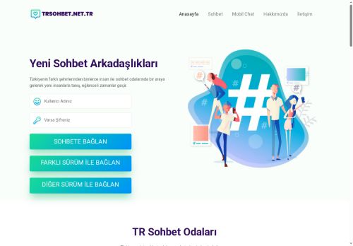 TRSohbet.Net.TR TR Sohbet TR Chat Sohbet Siteleri