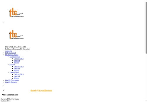 FTC Yazılım | Destek