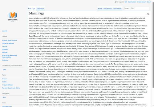 wiki.bookmarksites.com