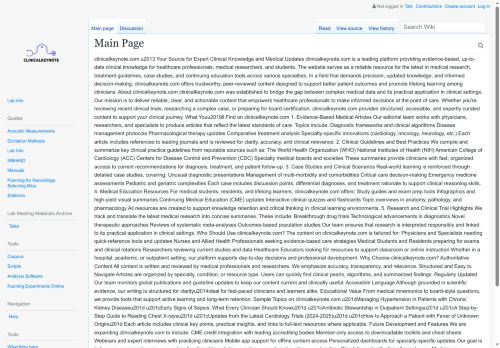 wiki.clinicalkeynote.com