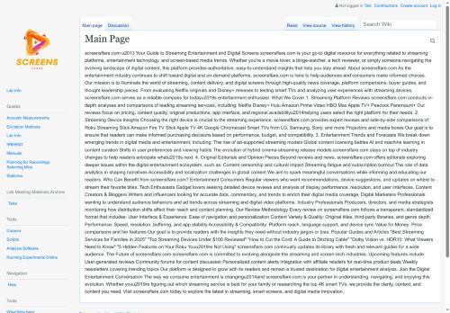 wiki.screensflare.com Önizlemesi