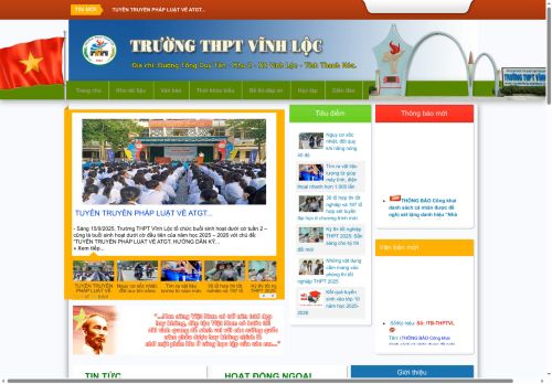 Thanh Hóa - Trường THPT Vĩnh Lộc