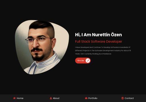 Personal Portfolio - Nurettin ÖZEN - Sr. Full Stack Software Developer - Personal Portfolio | Nurettin ÖZEN - Sr. Full Stack Software Developer