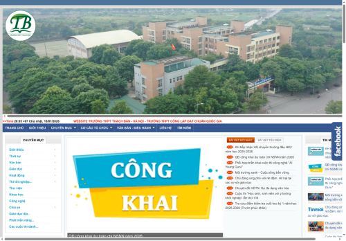 TrườngTHPTThạchBàn