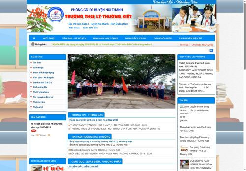 Quảng Nam - Trường THCS Lý Thường Kiệt - Núi Thành