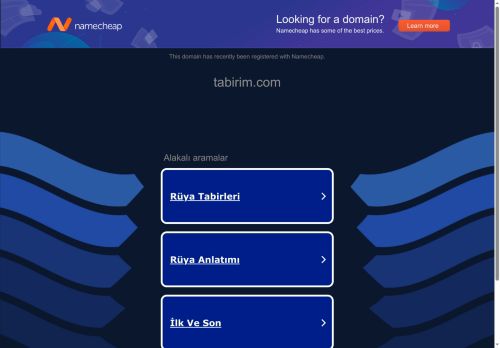 tabirim Kaynaklar ve Bilgiler. - tabirim.com