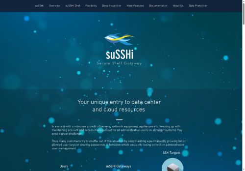 The SSH Secure Shell Gateway by Wasabi Elements - suSSHi