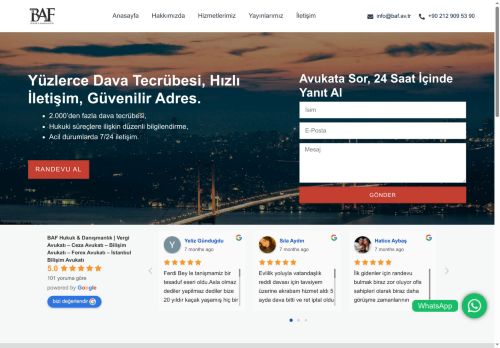 BAF Hukuk - VERGİ MAHKEMESİ DAVA DİLEKÇESİ (2026)