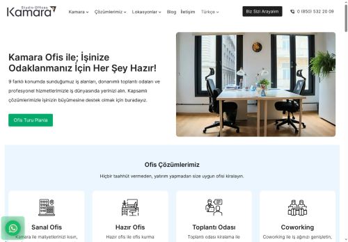 Kamara Ofis Ayrıcalıkları ile Size Sadece İşinize Odaklanmak Kalır