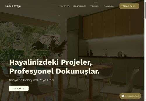 Konya Proje Ofisi | İç Mekan Tasarımcısı | Alavardı, Fatih Cd. no 86/2, 42000 Meram/Konya, Türkiye - Lotus Proje