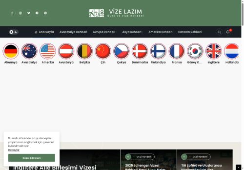 Vize Lazım - Ülke ve Yurtdışı Vize Rehberi