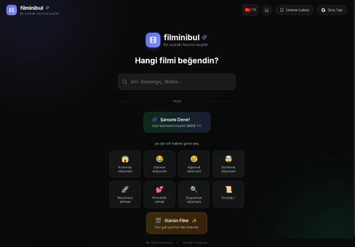 Bir Sonraki Favorini Keşfet - Filminibul