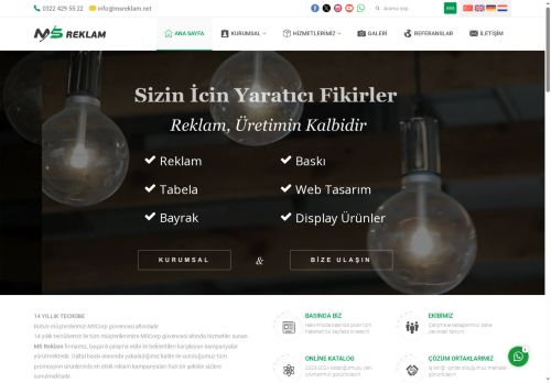 Adana Reklam | Adana Tabela | Reklam Ajansı | MS REKLAM