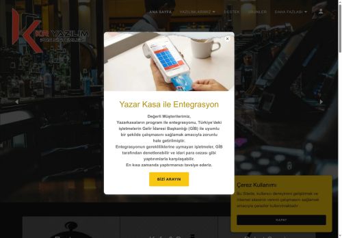 Ankara SambaPOS Ve Bilnex Yetkili Bayi, Yazılım Şirketi, Cafe Restoran Market Manav Kasap Hızlı Satış Barkod Terazi Vb. Otomasyon Sistemi, Ankara SambaPOS Ve Bilnex Yetkili Bayi - KRYAZILIM