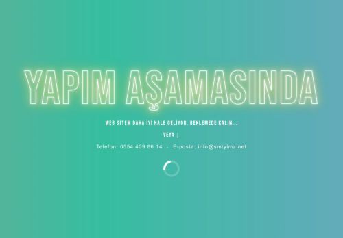 Web Tasarımcı - YAPIM AŞAMASINDA | Samet Yılmaz