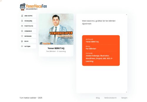 Yener BERKTAŞ - Ana Sayfa