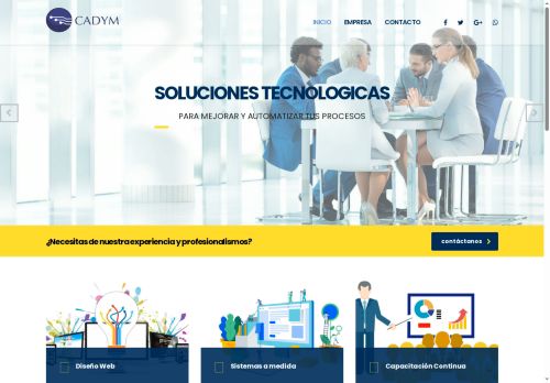 CADYM – Empresa que brinda Consultoria y Soluciones en Tecnologías de la Información