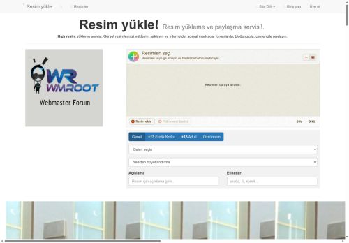 Resim Upload | Ressim.Net - Resim Yükle