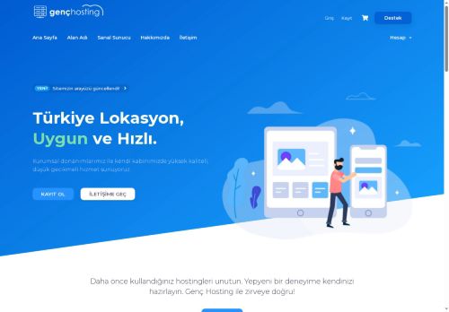 Genç Hosting - Ana Sayfa