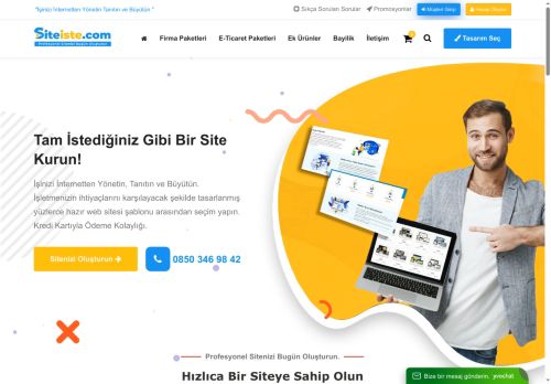 Hazır web sitesi | Hazır Siteler | Site Kur | Siteiste.com
