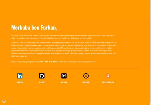 Android Developer Furkan