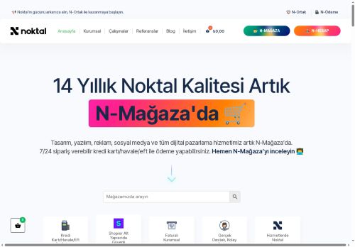 Noktal | Dijital Pazarlama Ajansı | 14.Yıl - Anasayfa